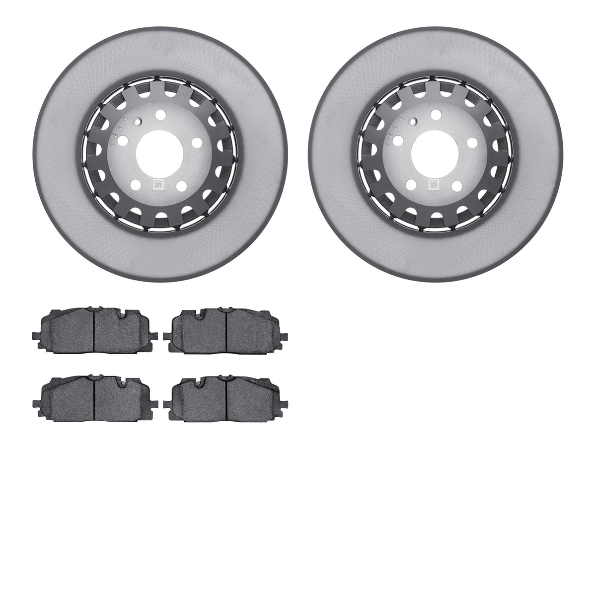 4602-73051 DFC Geospec Rotors with EURO 5000 Ceramic Brake Pads