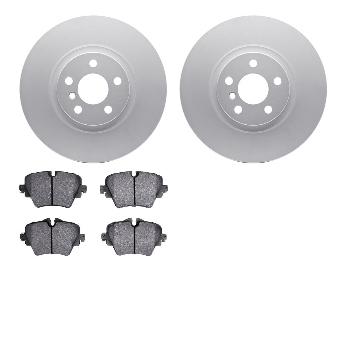 4602-31086 DFC Geospec Rotors with EURO 5000 Ceramic Brake Pads