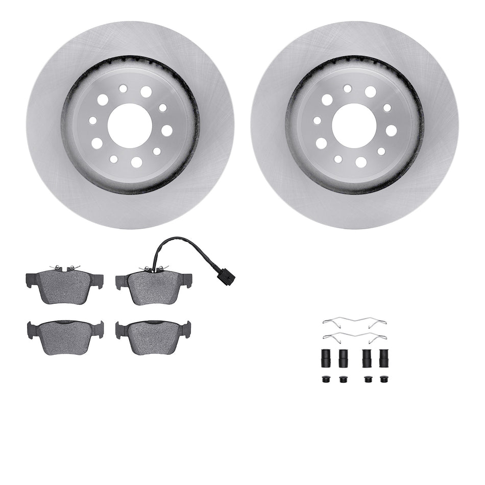 6512-79013 DFC Rotors with 5000 Advanced Brake Pads includes Hardware