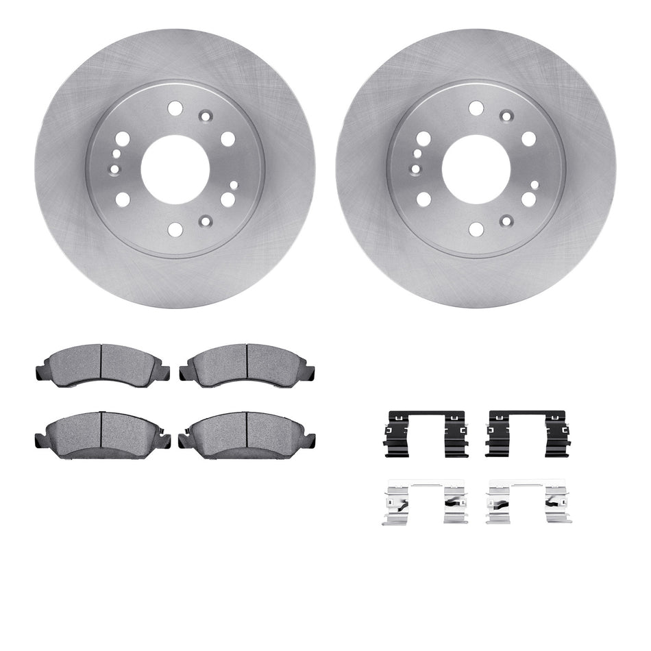 6212-48313 DFC Rotors with Heavy Duty Brake Pads includes Hardware