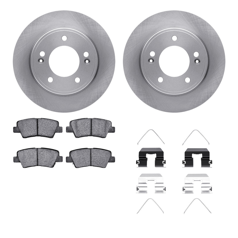 6512-72076 DFC Rotors with 5000 Advanced Brake Pads includes Hardware – Symbolbild / Representative image