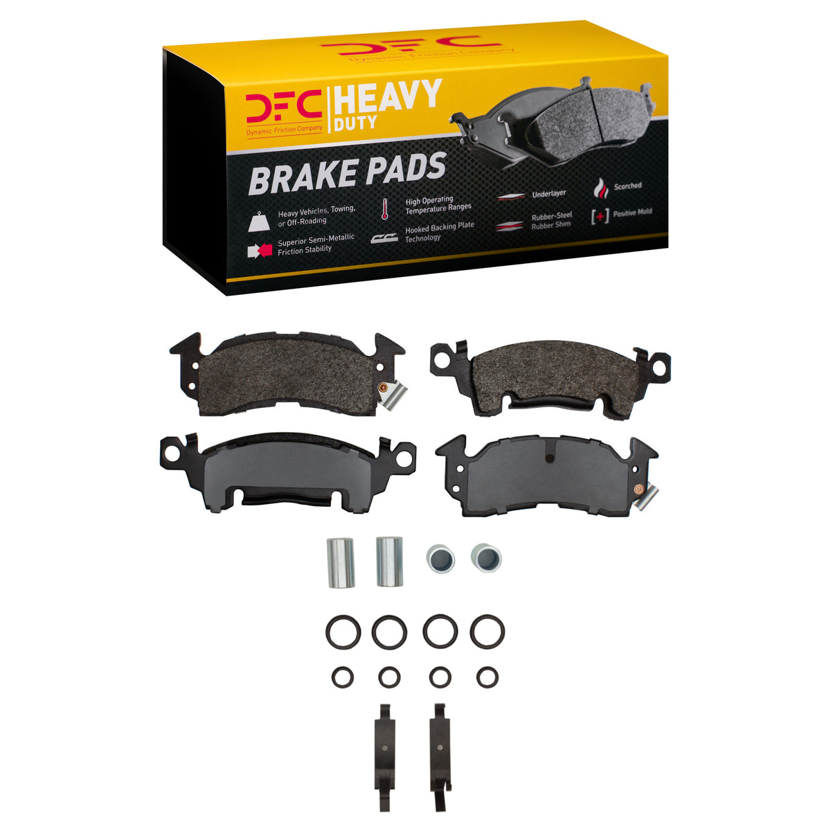 1214-0052-02 DFC Heavy Duty Pads and Hardware Kit