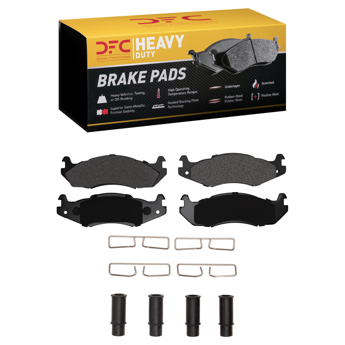 1214-0203-01 DFC Heavy Duty Pads and Hardware Kit