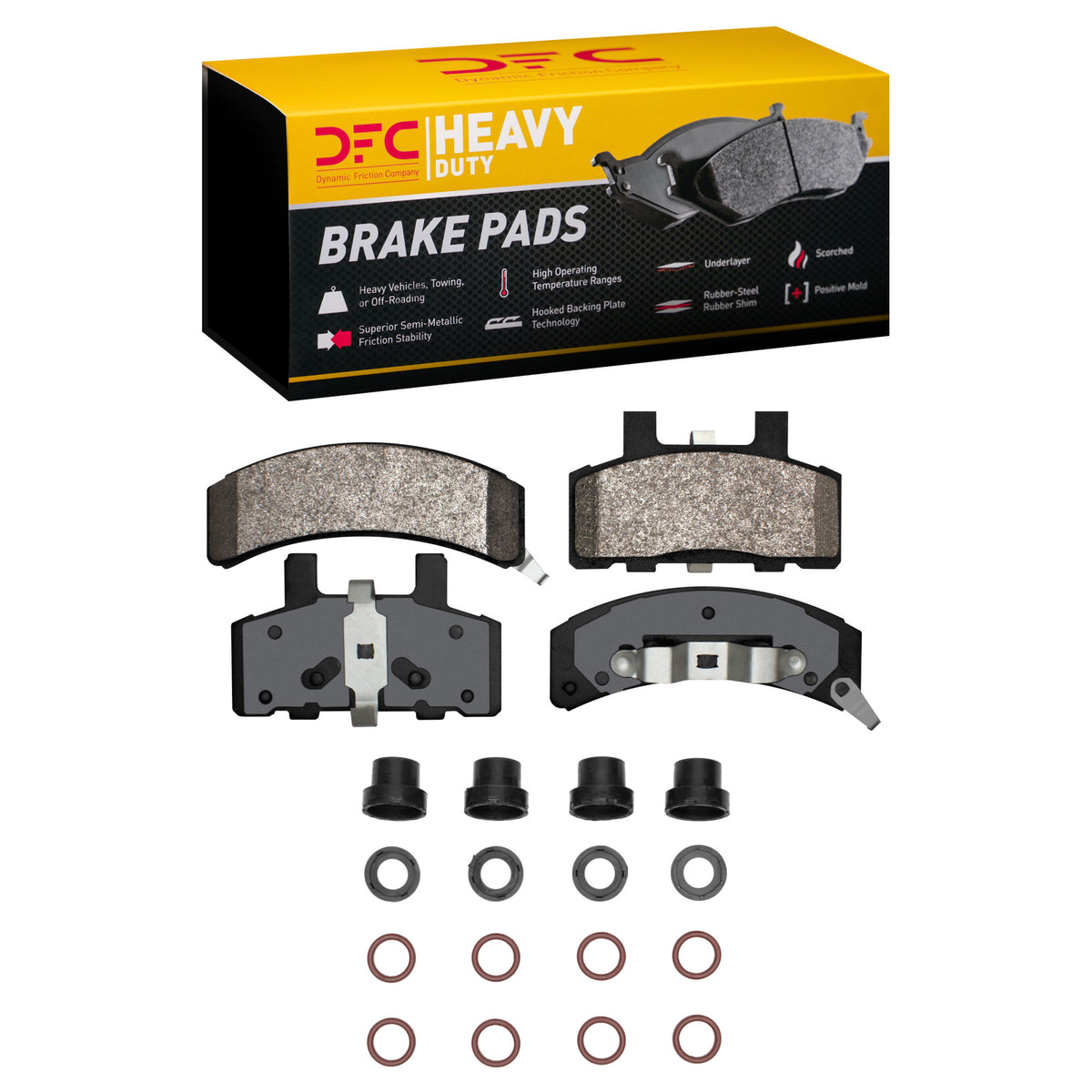 1214-0369-01 DFC Heavy Duty Pads and Hardware Kit