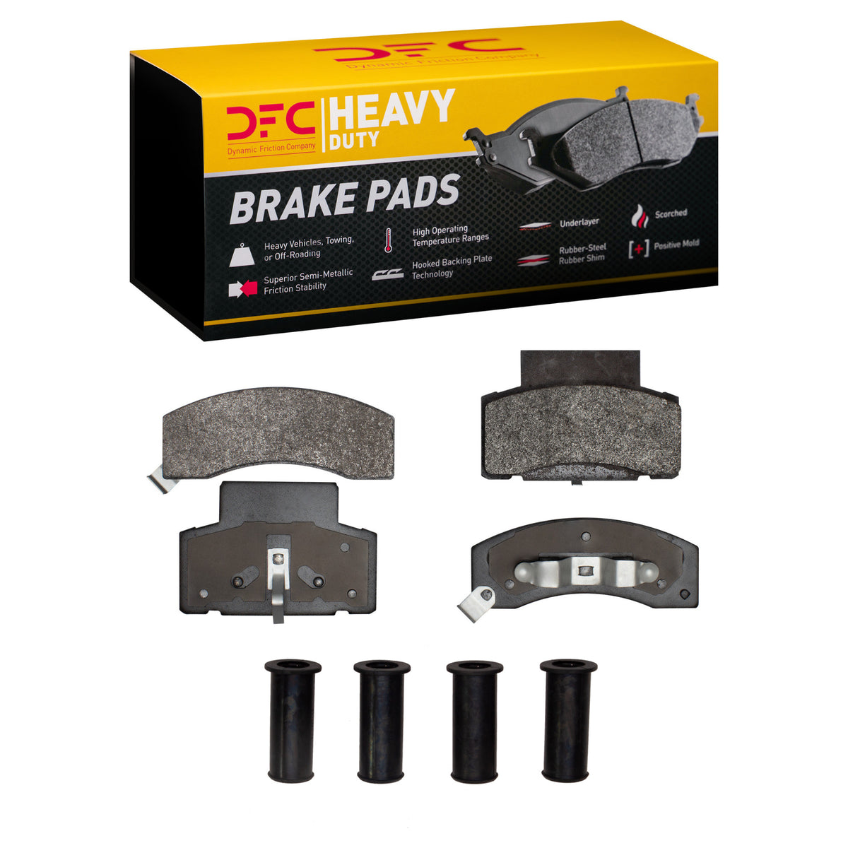 1214-0459-01 DFC Heavy Duty Pads and Hardware Kit