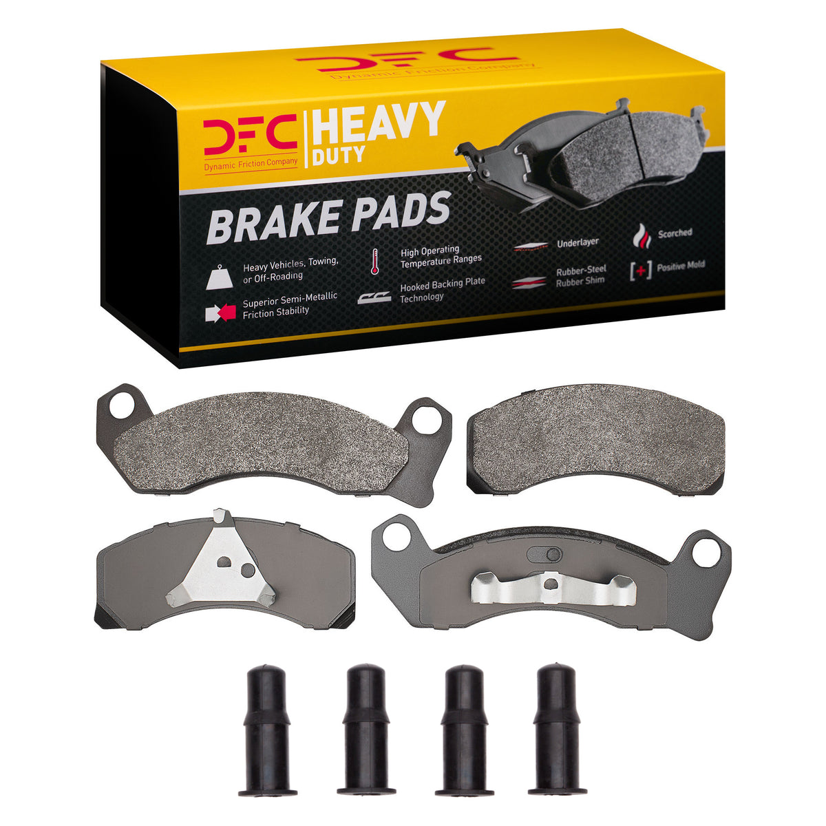 1214-0499-01 DFC Heavy Duty Pads and Hardware Kit