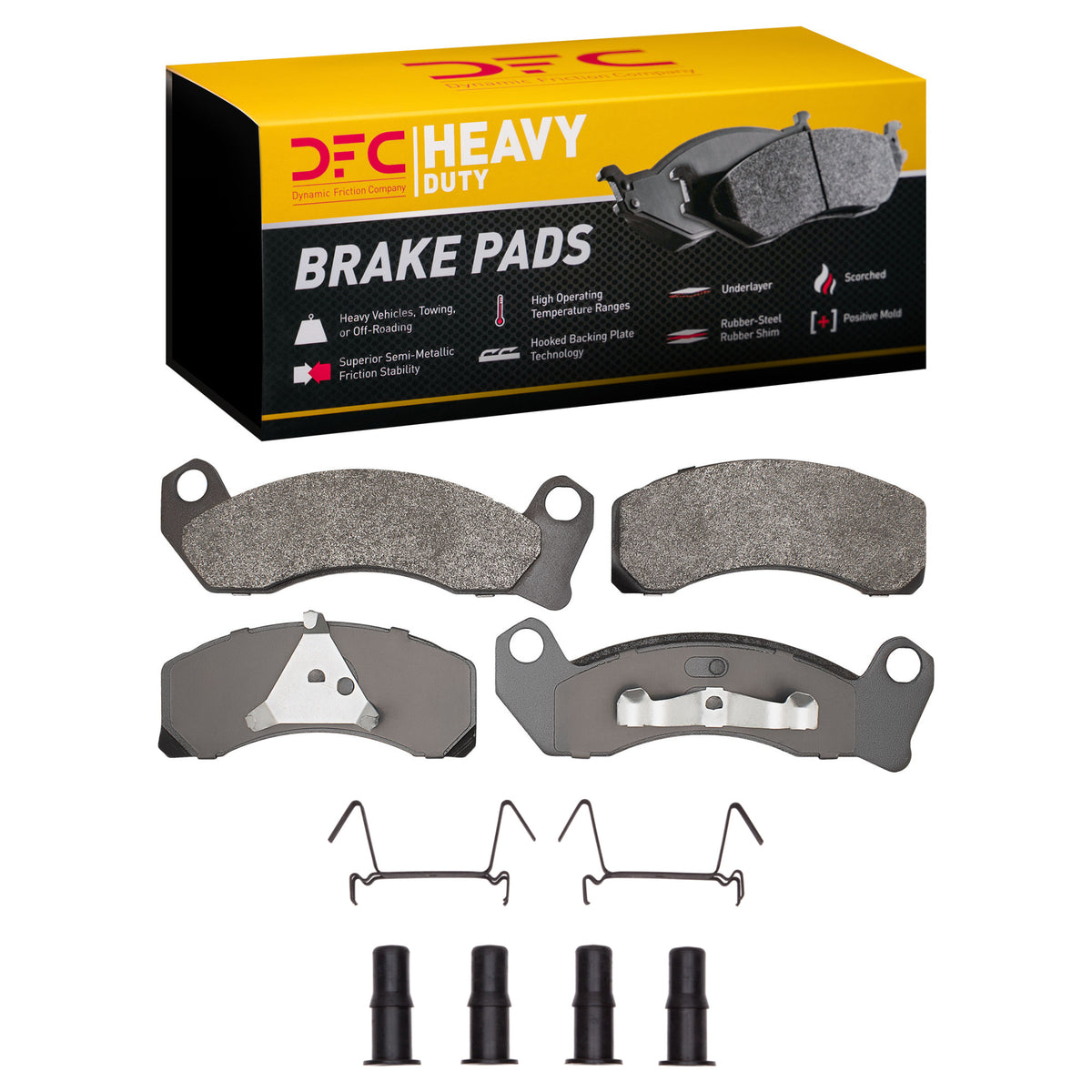 1214-0499-02 DFC Heavy Duty Pads and Hardware Kit