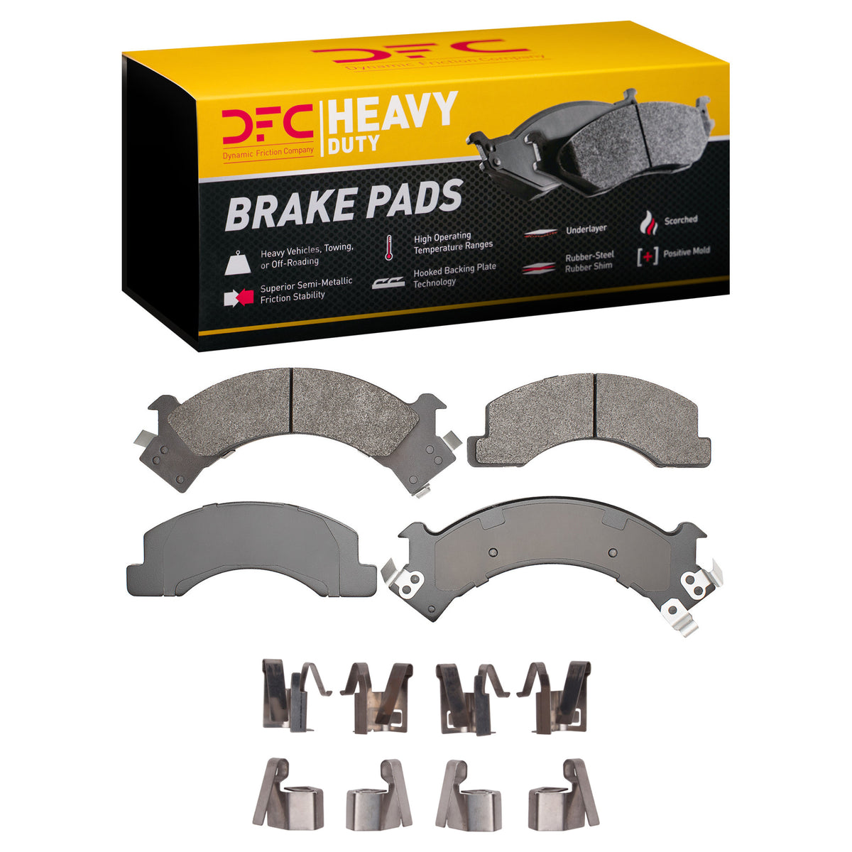 1214-0546-01 DFC Heavy Duty Pads and Hardware Kit