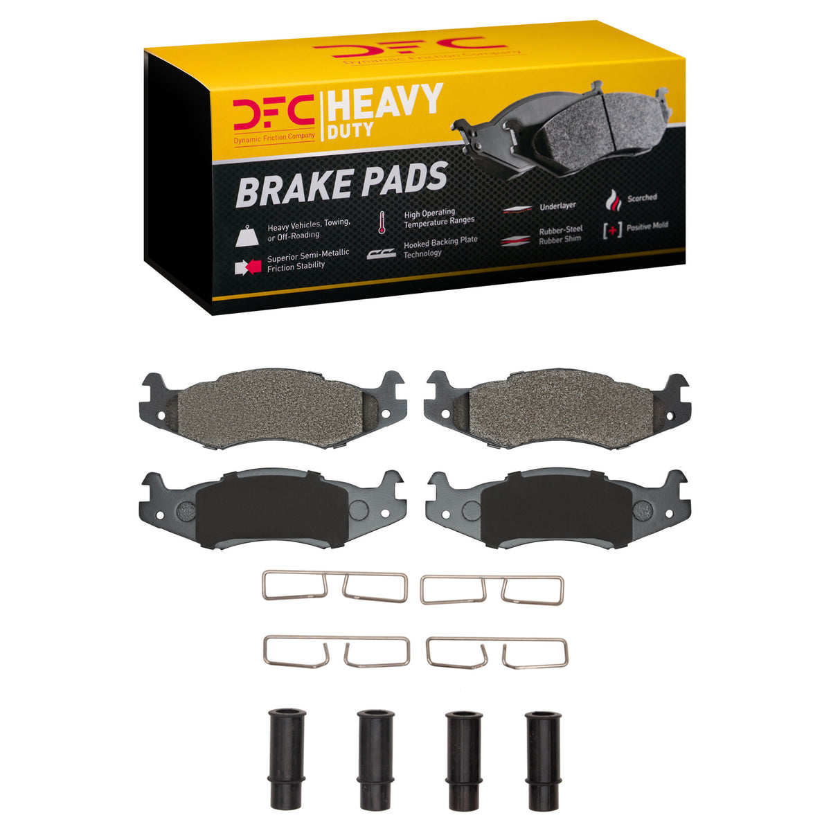 1214-0651-01 DFC Heavy Duty Pads and Hardware Kit