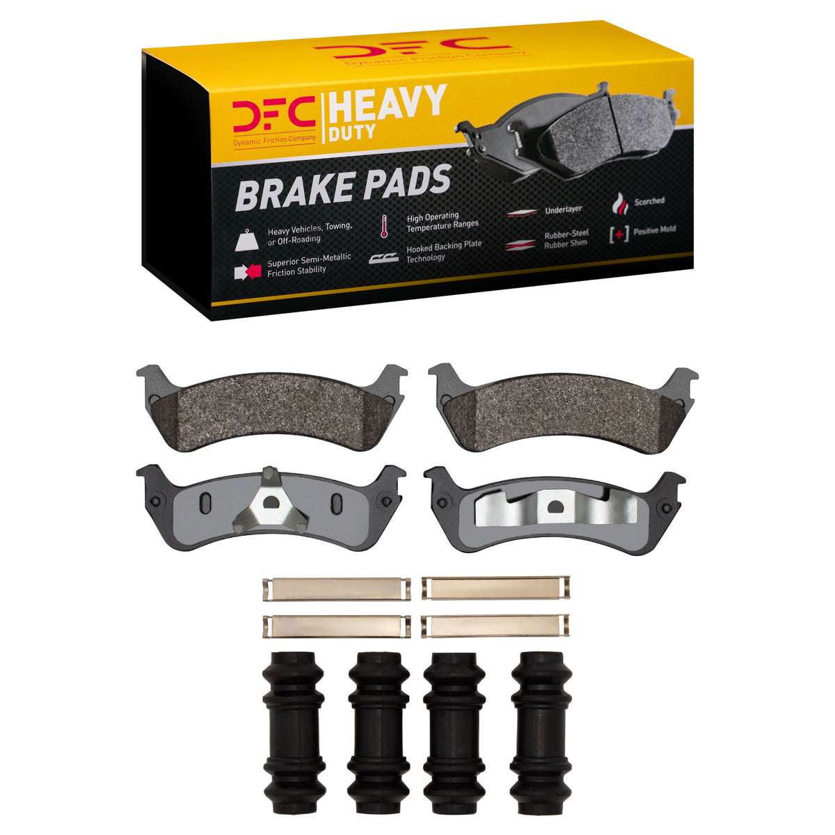 1214-0667-01 DFC Heavy Duty Pads and Hardware Kit