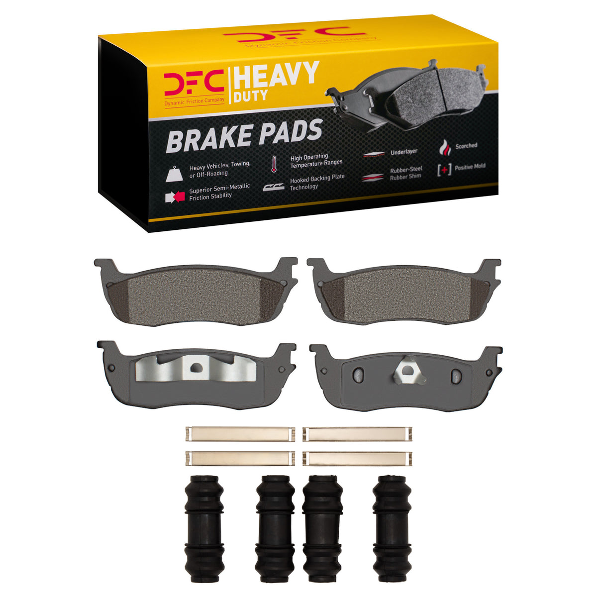 1214-0711-01 DFC Heavy Duty Pads and Hardware Kit