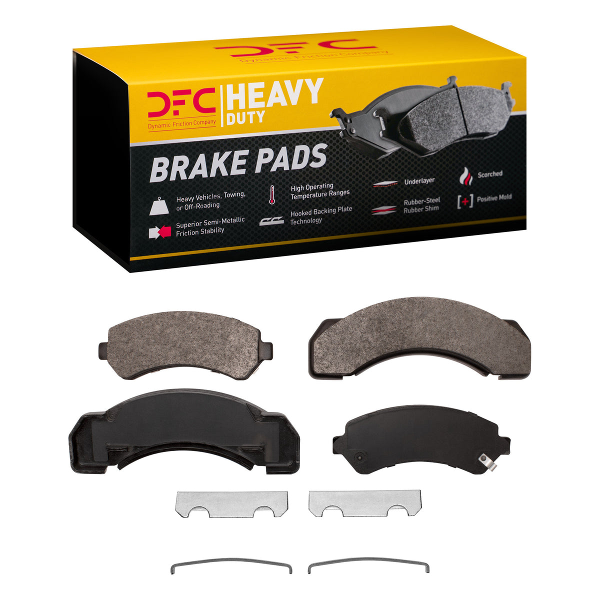 1214-0717-01 DFC Heavy Duty Pads and Hardware Kit