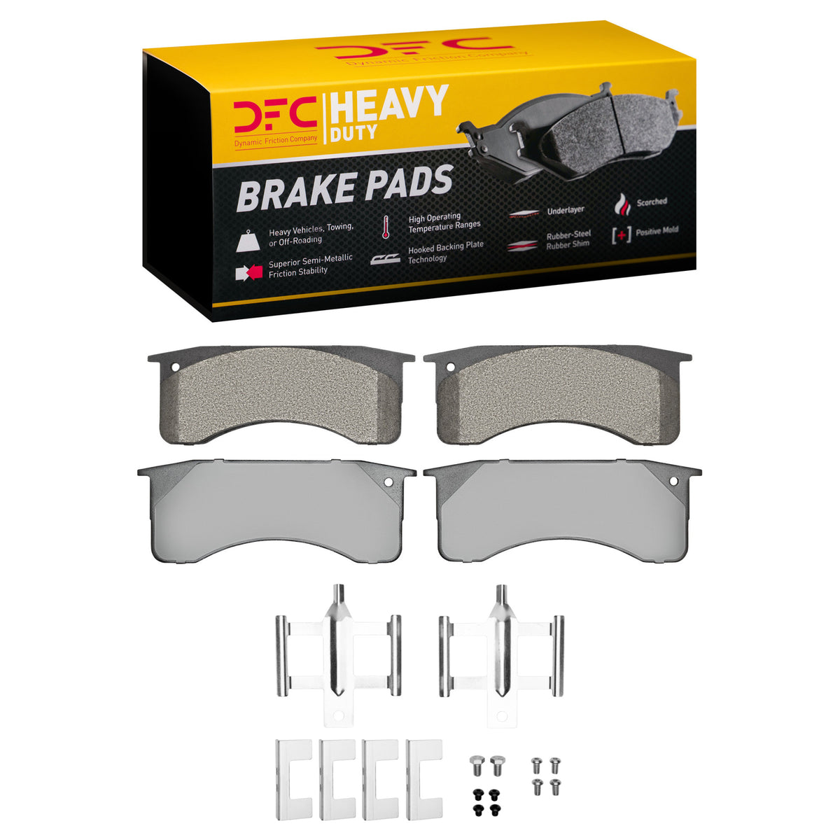 1214-0769-01 DFC Heavy Duty Pads and Hardware Kit