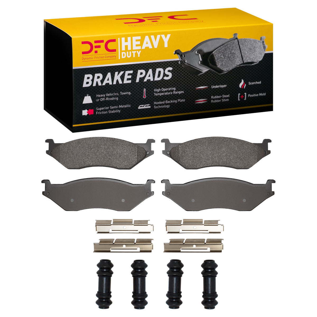 1214-0777-01 DFC Heavy Duty Pads and Hardware Kit