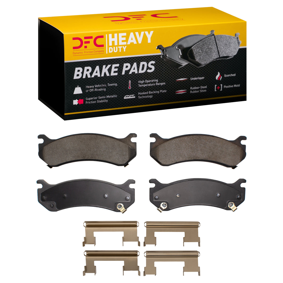1214-0785-01 DFC Heavy Duty Pads and Hardware Kit