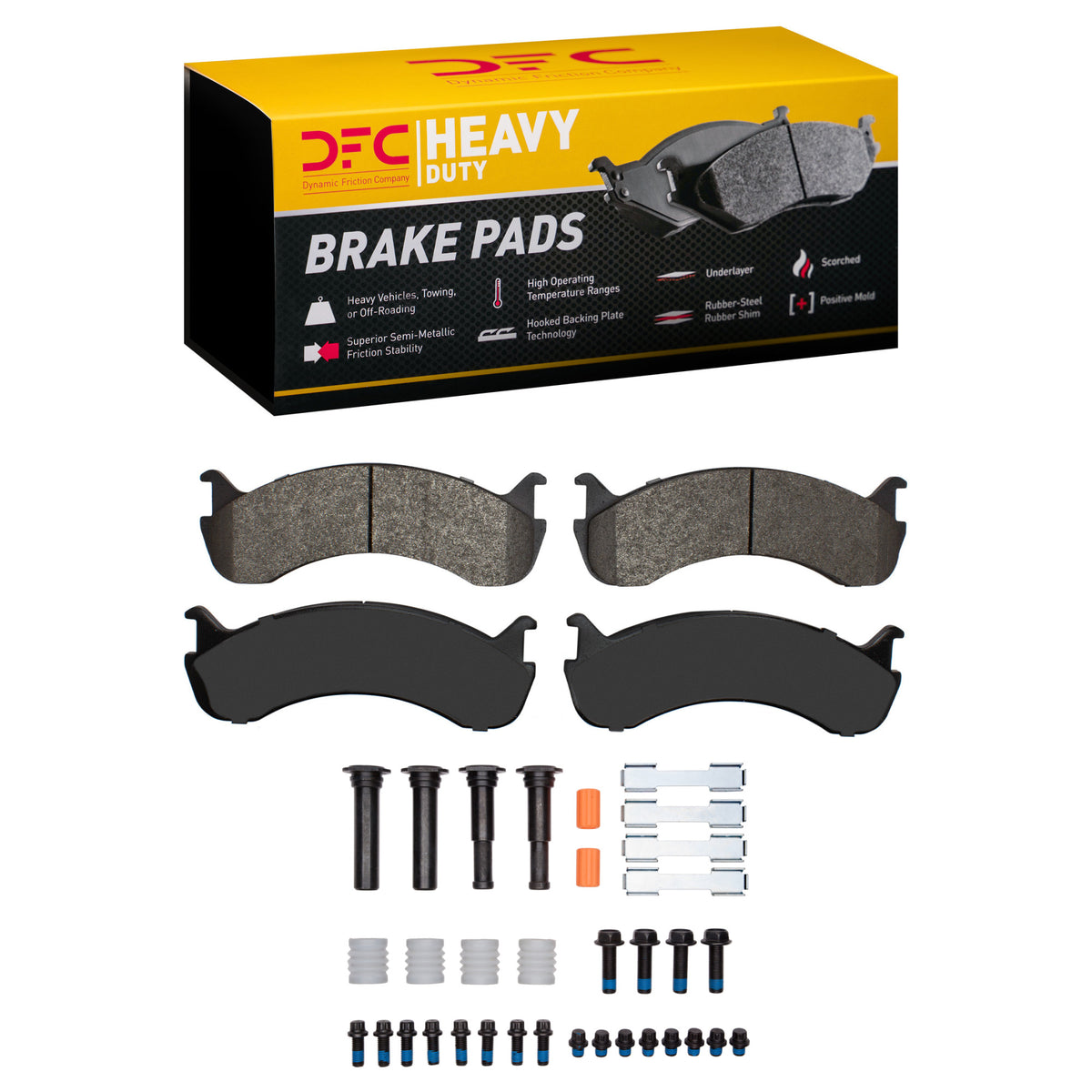 1214-0786-11 DFC Heavy Duty Pads and Hardware Kit