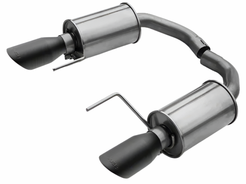Roush 2015 Mustang V6 / EcoBoost Black Tip Axle Back Auspuffanlage