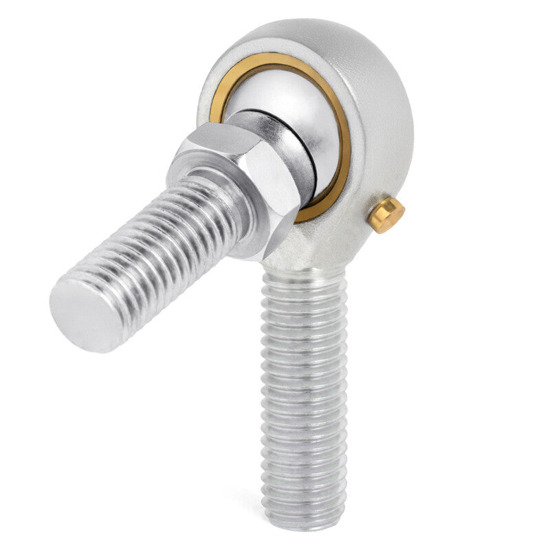 QA1 V Series 3-Pc Rod End - Male/Right Hand - 14mm Bore x M14x2.0 w/Stud - Carbon Steel