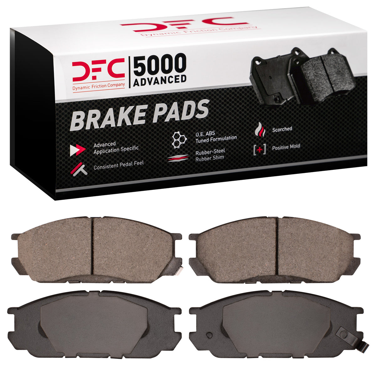 1551-0552-00 DFC 5000 Advanced Brake Pads - Ceramic - OE Equivalent