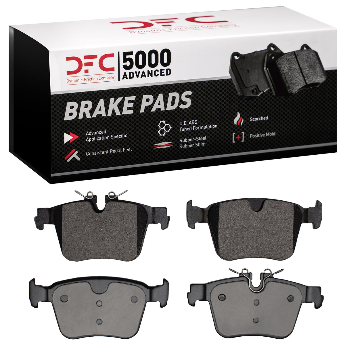 1551-2409-00 DFC 5000 Advanced Brake Pads - Ceramic - OE Equivalent