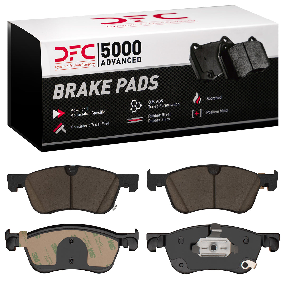 1551-2505-00 DFC 5000 Advanced Brake Pads - Ceramic - OE Equivalent