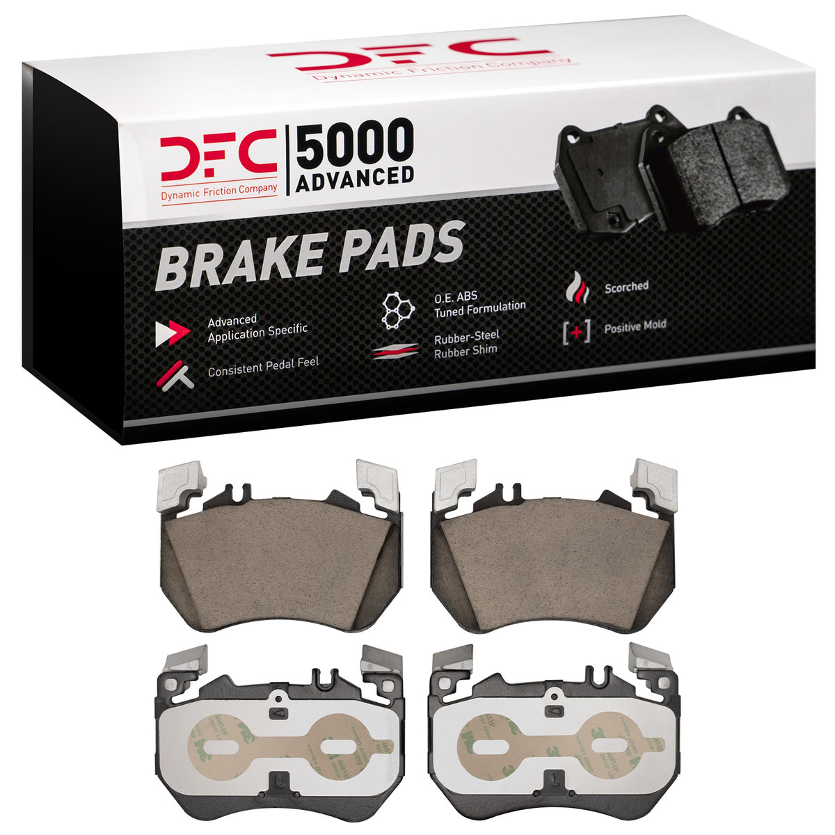 1551-2544-00 DFC 5000 Advanced Brake Pads - Ceramic - OE Equivalent