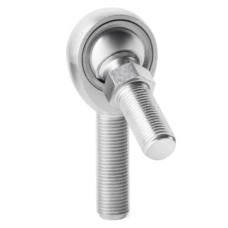 QA1 H Series 3-Pc Rod End - Male/Right Hand - .375in Bore x 3/8-24 w/Stud - Alloy Steel