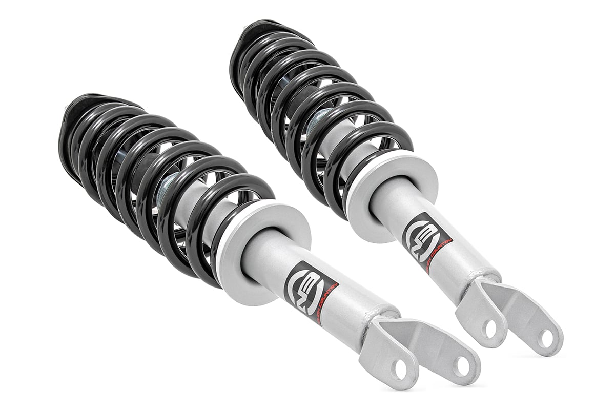 Rough Country N3 Loaded Leveling Struts – 2 in. Ram 1500 2WD/4WD (2019–2025) – Image 1