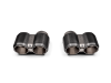 TP-CT/69 Akrapovic Octagonal Design Carbon Tail Pipe Set