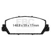 DP41896R Yellowstuff Street And Track Brake Pads