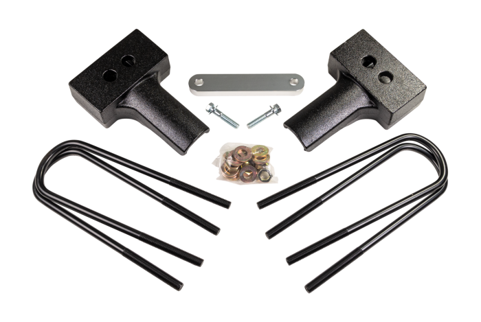 ReadyLIFT 26-21250 rear blocks and U-bolt hardware kit