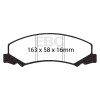 DP31762C Redstuff Ceramic Low Dust Brake Pads