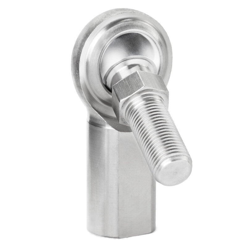 QA1 G Series 2-Pc Rod End - Female/Right Hand - .5in Bore x 1/2-20 w/Stud - Stainless Steel w/PTFE