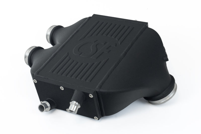 8082 F8X M3 / M4 / M2 Comp Top Mount Charge-Air-Cooler - Crinkle Black Finish