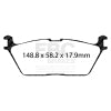 DP63095 6000 Series Greenstuff Truck/SUV Brakes Disc Pads