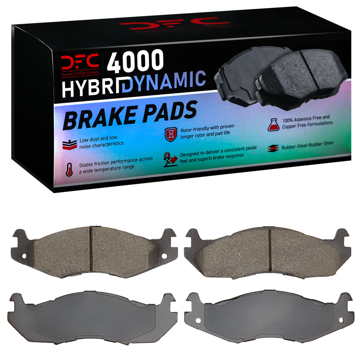 4000-0203-00 DFC 4000 HybriDynamic Brake Pads