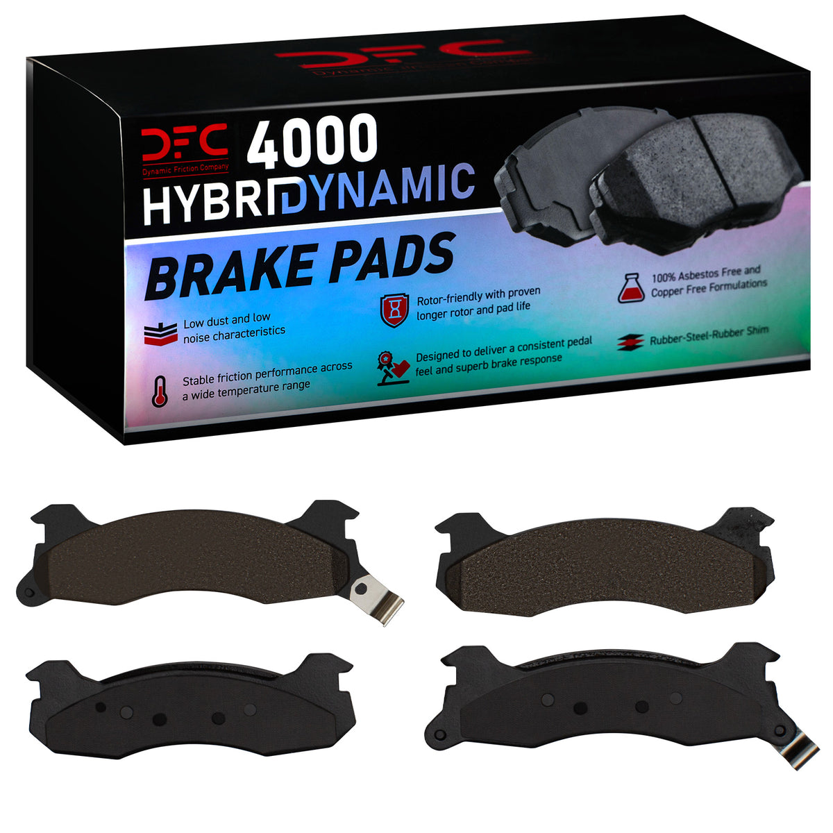 4000-0204-00 DFC 4000 HybriDynamic Brake Pads