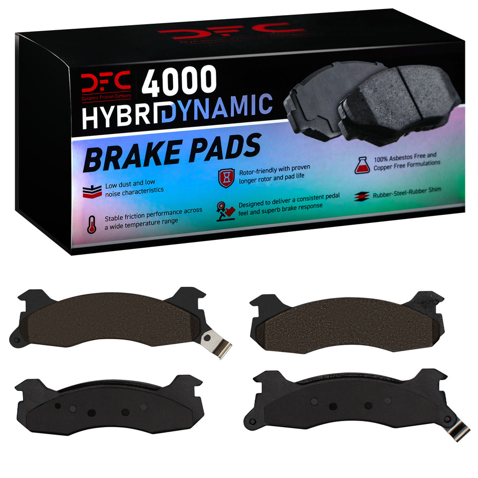 4000-0204-00 DFC 4000 HybriDynamic Brake Pads