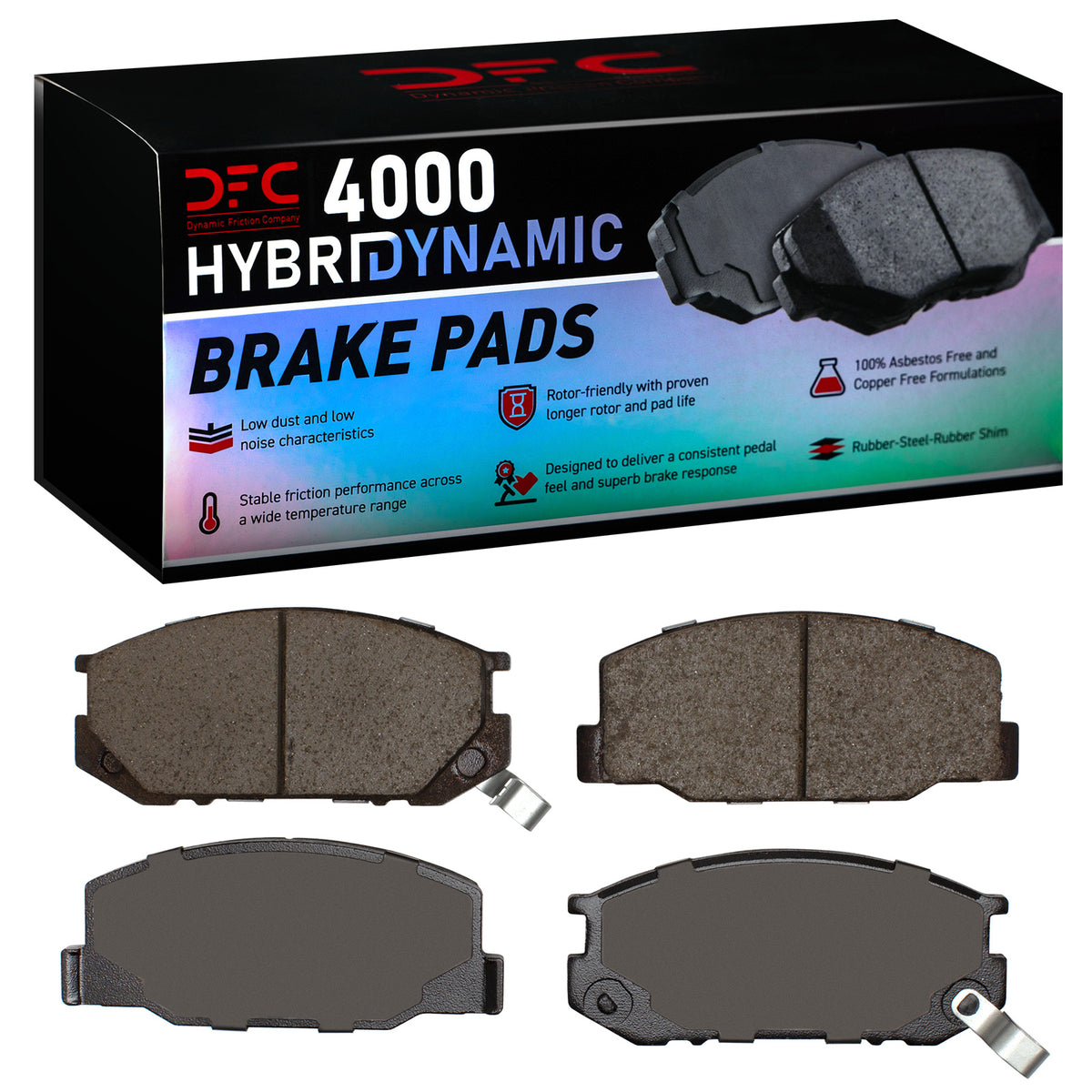 4000-0245-00 DFC 4000 HybriDynamic Brake Pads