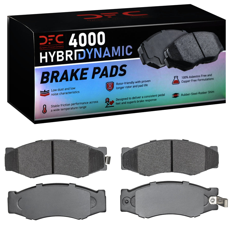 4000-0266-00 DFC 4000 HybriDynamic Brake Pads