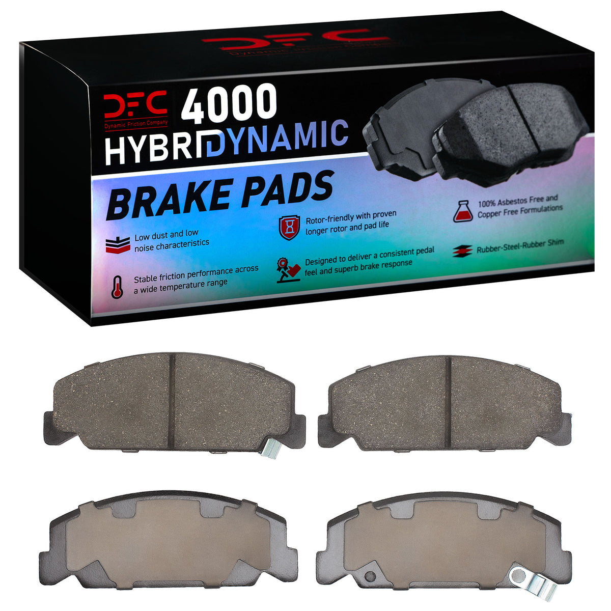 4000-0273-00 DFC 4000 HybriDynamic Brake Pads