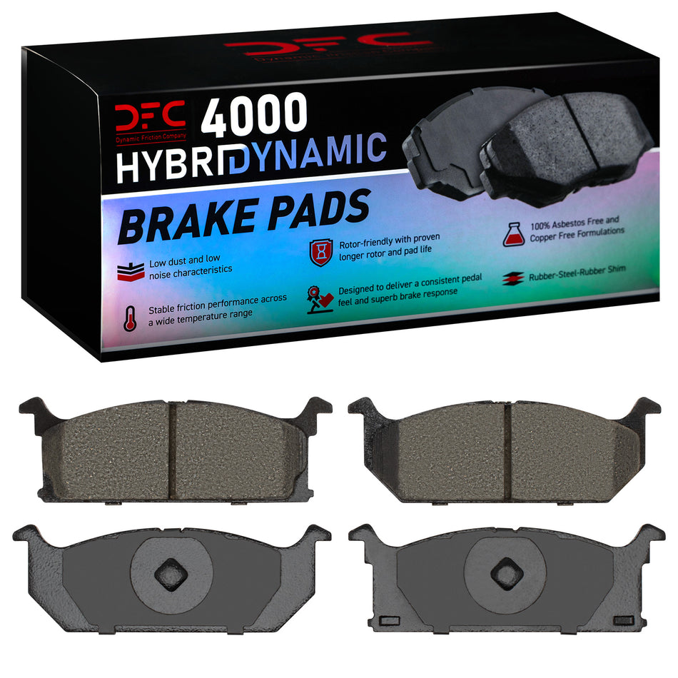 4000-0296-00 DFC 4000 HybriDynamic Brake Pads