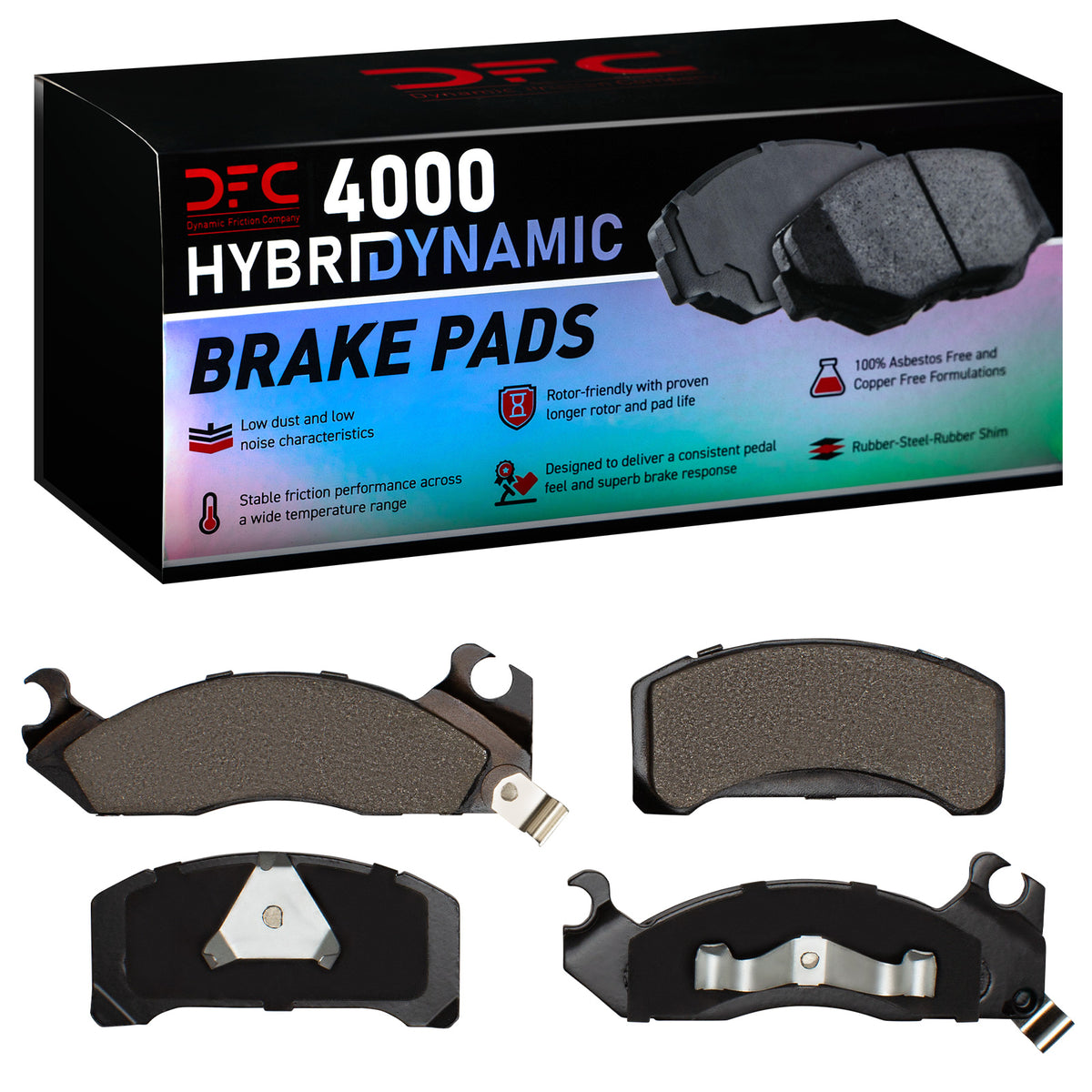 4000-0310-00 DFC 4000 HybriDynamic Brake Pads