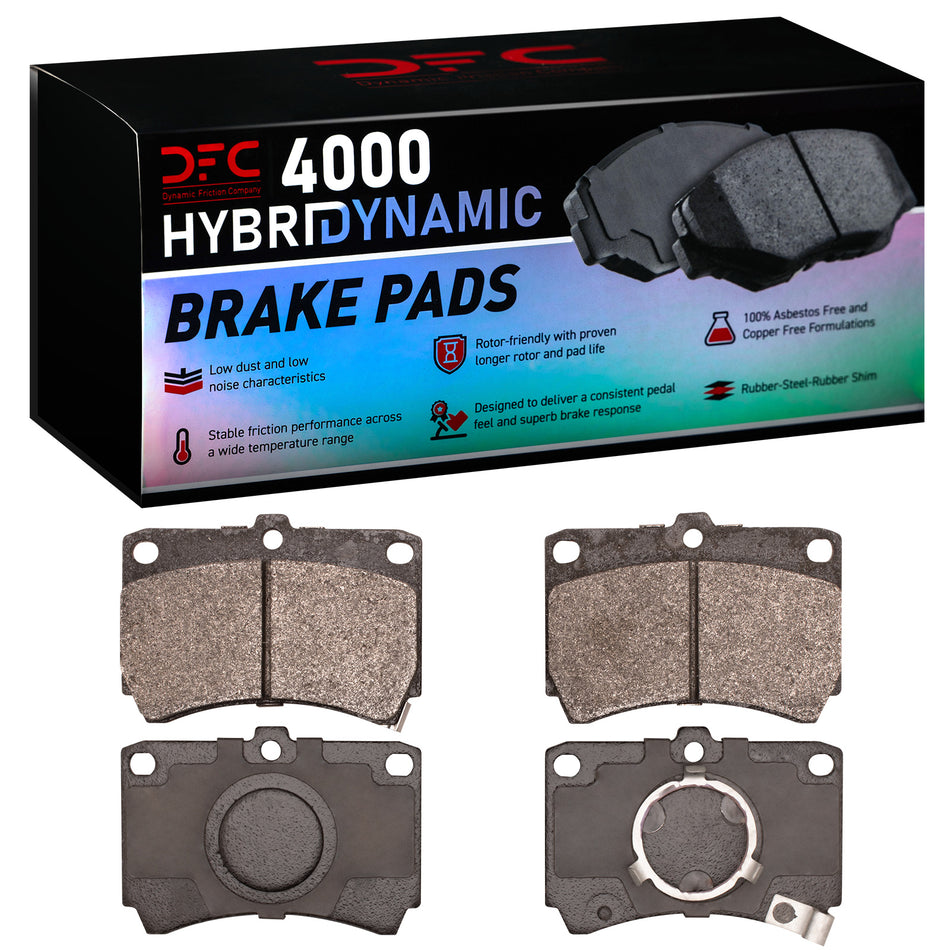 4000-0319-00 DFC 4000 HybriDynamic Brake Pads