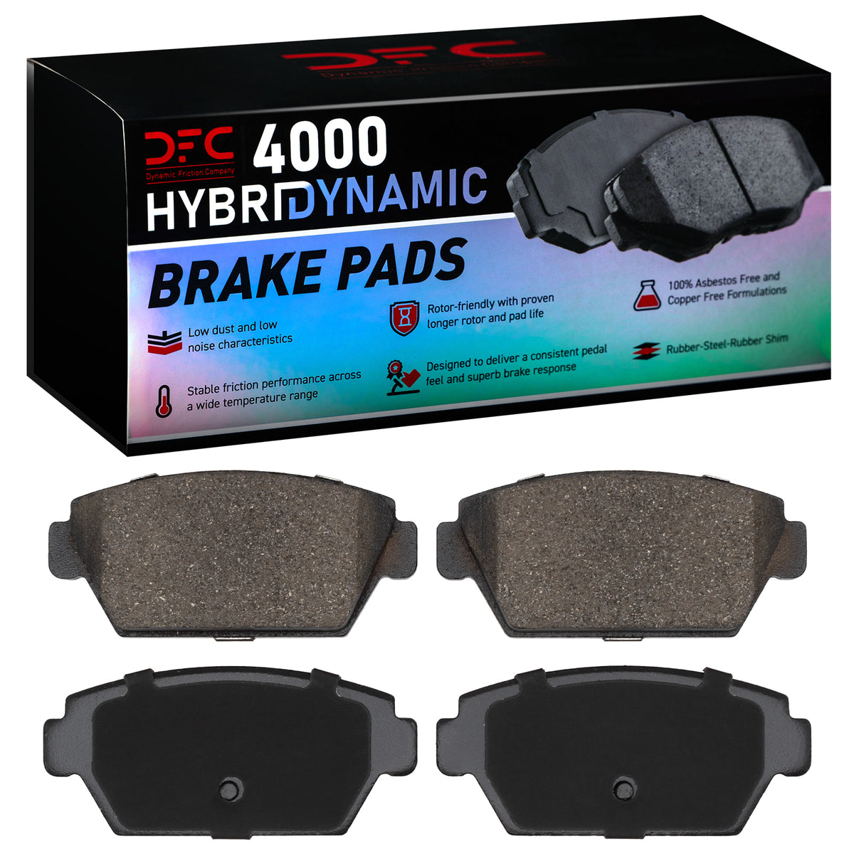 4000-0329-00 DFC 4000 HybriDynamic Brake Pads