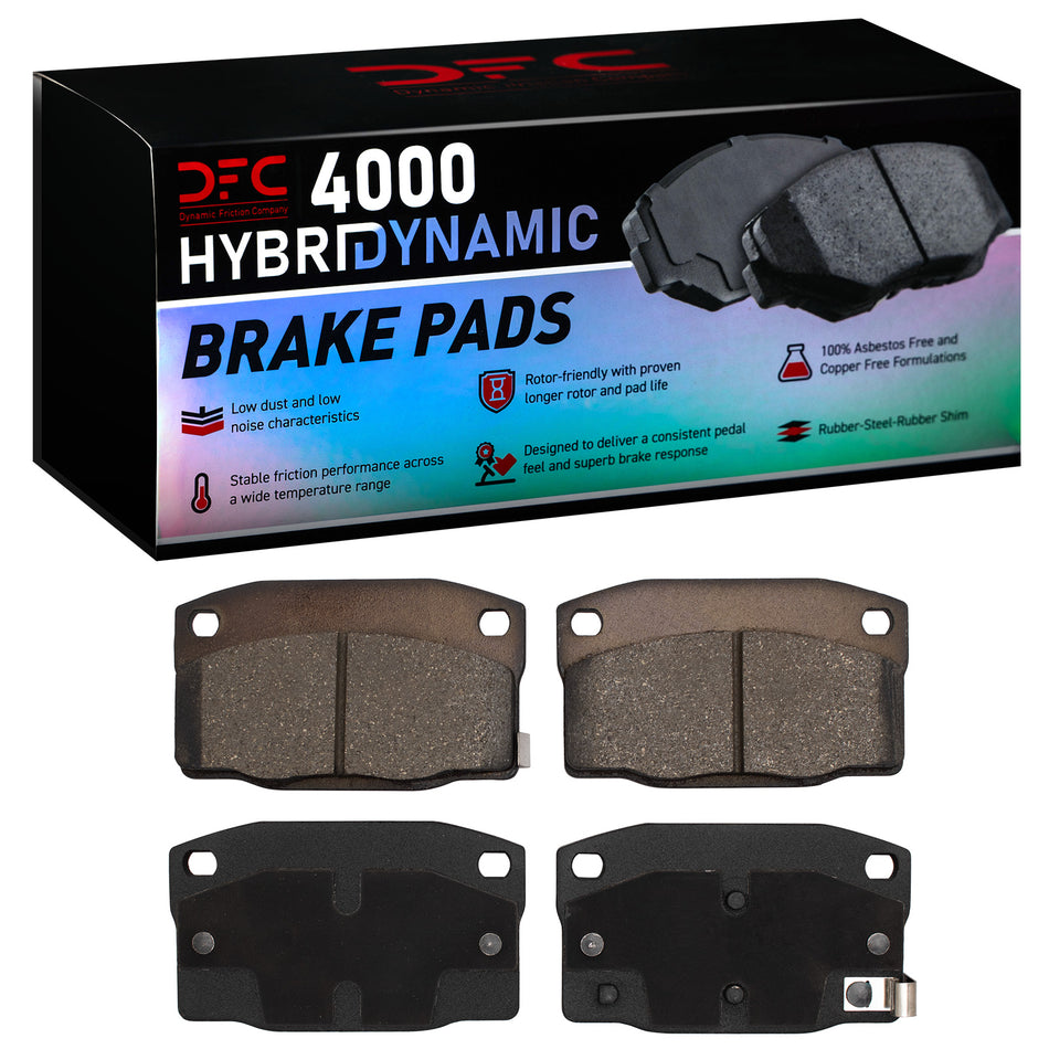 4000-0378-00 DFC 4000 HybriDynamic Brake Pads
