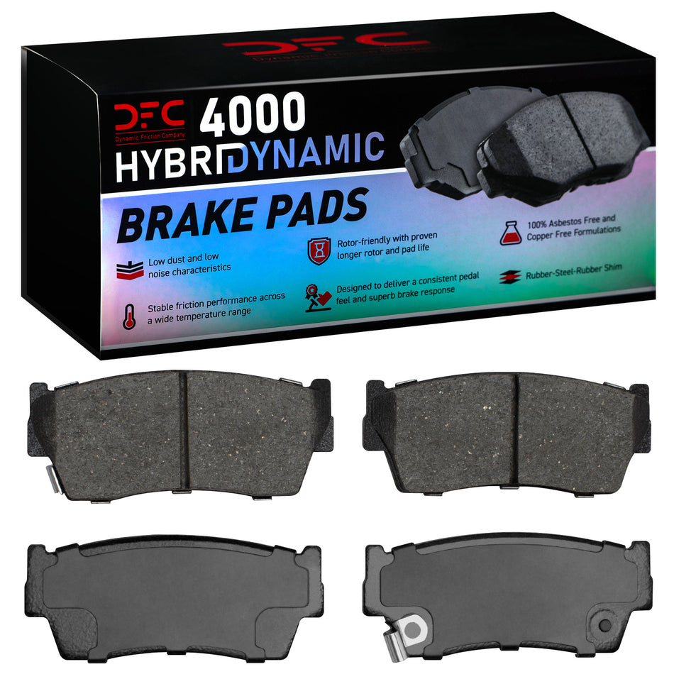 4000-0418-00 DFC 4000 HybriDynamic Brake Pads