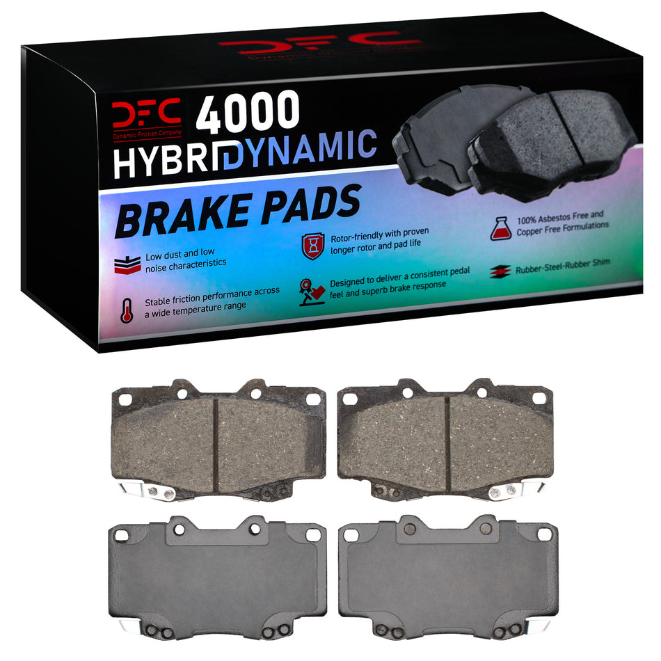 4000-0436-00 DFC 4000 HybriDynamic Brake Pads