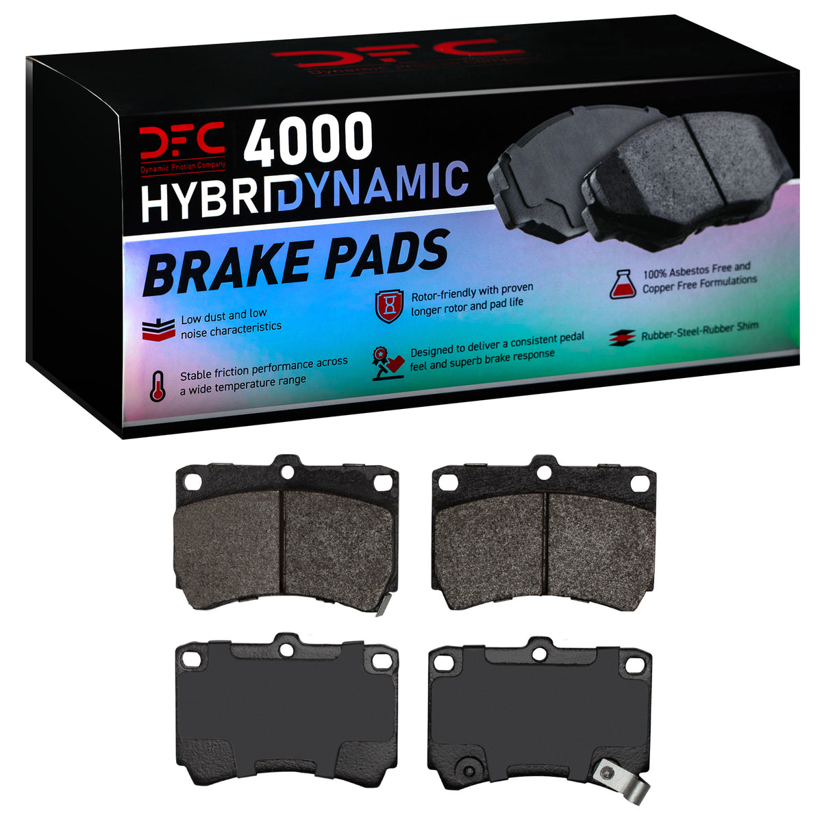 4000-0466-00 DFC 4000 HybriDynamic Brake Pads