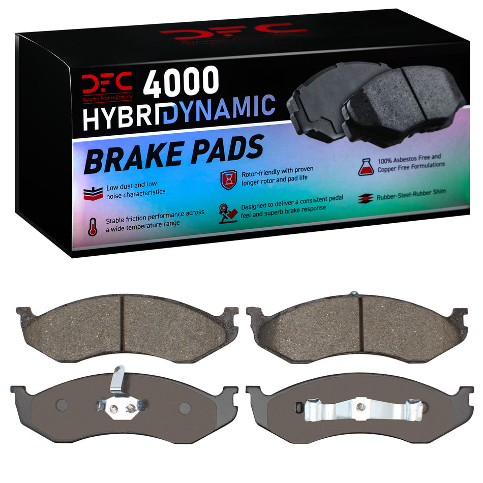 4000-0477-00 DFC 4000 HybriDynamic Brake Pads